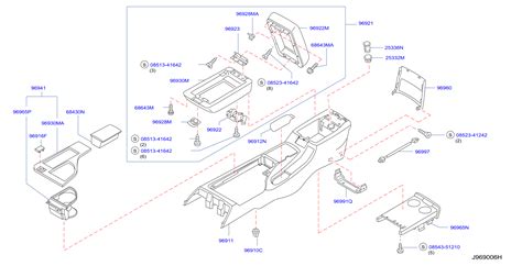 Infiniti Finisher Automatic Transmission Indicator Console