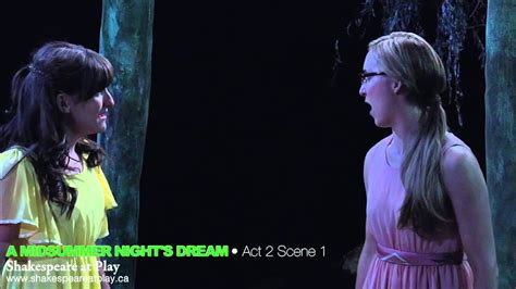 A Midsummer Night's Dream • Act 3 Scene 2 • Helena and Hermia - YouTube