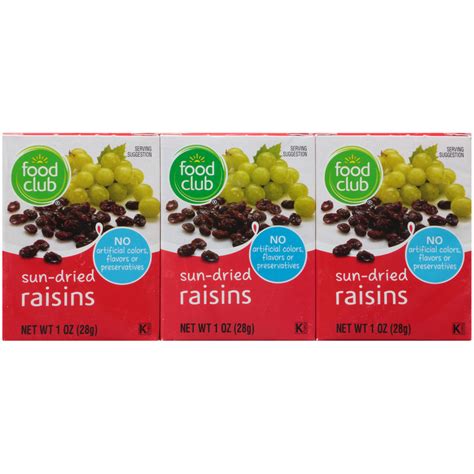 Raisins - Food Club Brand