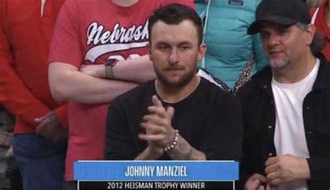 Photo: Johnny Manziel Goes Viral During NCAA Tournament - The Spun