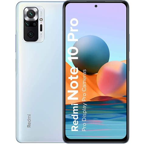 Buy Xiaomi Redmi Note 10 Pro Dual SIM Glacier Blue 6GB RAM 128GB