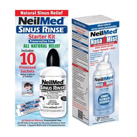 Kit Neilmed Sinus Rinse Pz Nasamist Isot Nico Ml Bb