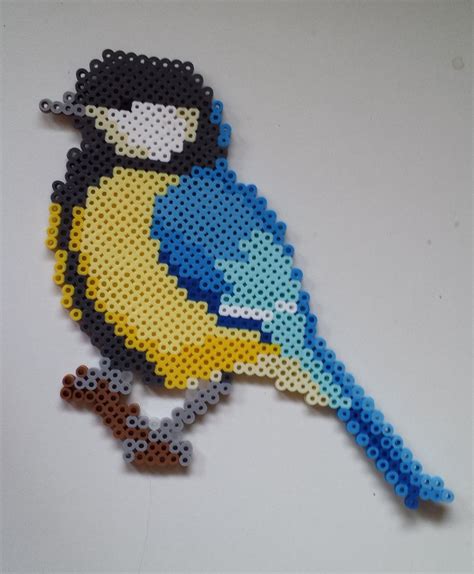 Perler bird Pärlmönster Fågel Perler pärlor