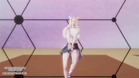 MMD XG Puppet Show Ahri Akali Sexy Kpop Dance League Of Legends Uncensored Hentai K FPS