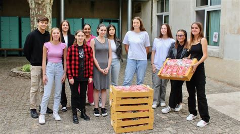 BAGNOLS CÈZE Les élèves du lycée Sainte Marie mobilisés pour l