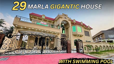 Marla Gigantic Double Heighted House For Sale Bahria Town Islamabad