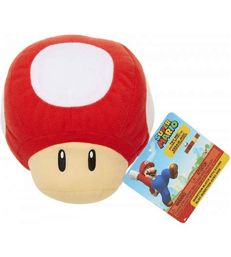 World of Nintendo Super Mario: Mushroom 15 cm FX Plush - Visiontoys