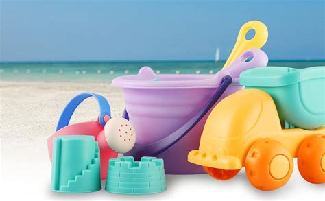 Ele Eleoption Kinder Sandspielzeug Set Pcs Strandspielzeug Inkl Lkw