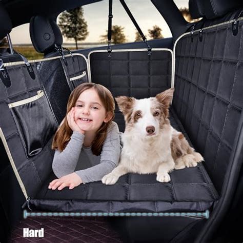 Lassie Back Seat Extender For Dogs Hard Bottom Waterproof