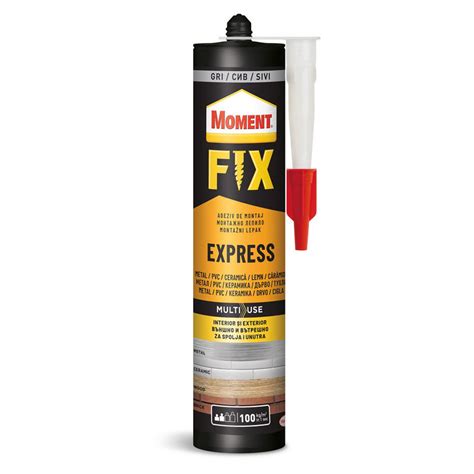 БЪРЗОСВЪРЗВАЩО МОНТАЖНО ЛЕПИЛО MOMENT MOMENT EXPRESS FIX