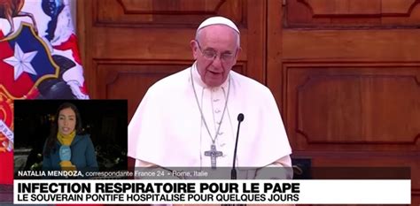 Le pape François est hospitalisé quelques jours pour une infection