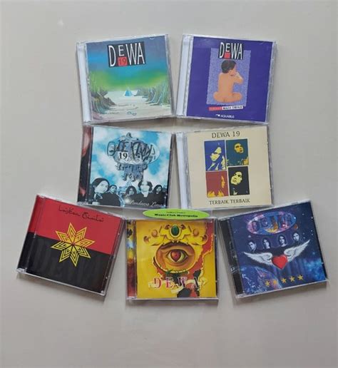 Jual CD DEWA 19 PAKET 7 ALBUM AQUARIUS Di Lapak MUSIC CLUB METROPOLIS