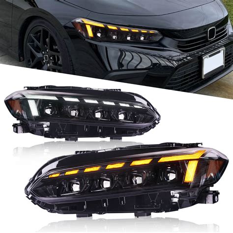 Suitable For 2021 2023 11th Generation Honda Civic LED Headlamp