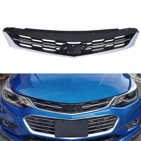 G Plus Front Bumper Upper Grille Grill Fit For 2016 2017 Chevrolet