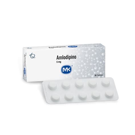 Amlodipino Mg Mk Caja X Tabs Farmavida Droguer A Online Salud