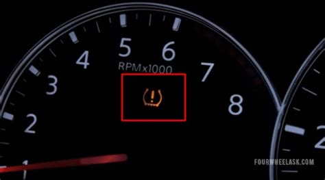 Nissan Blinking Tire Pressure Light Reasons Fix