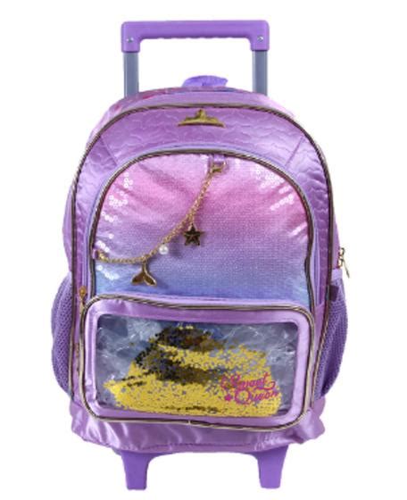 Mochila Rodinha Sweet Queen Sq K Clio Mochilas Magazine Luiza