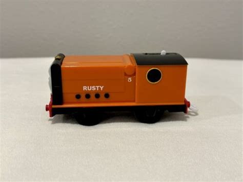 Thomas & Friends RUSTY Trackmaster Motorized Train Hit Toy 2006 ...