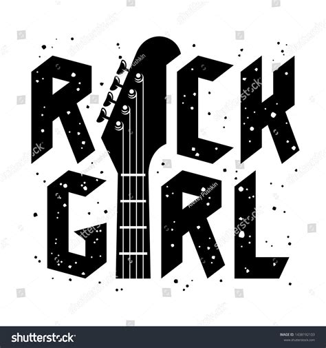 4 611 Rock Roll Girl Stock Vectors And Vector Art Shutterstock