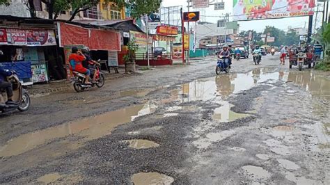 Kota Medan Masih Sejuta Lubang Baru Sepekan Diperbaiki Sudah Rusak