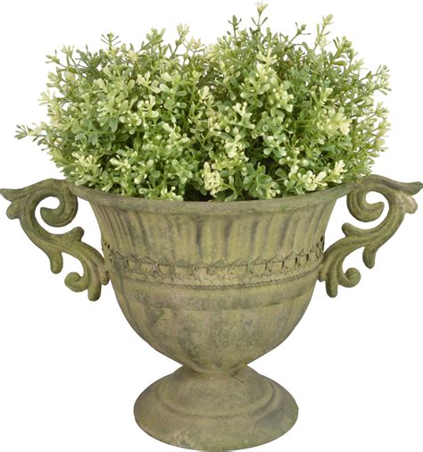 Esschert Design Pot De Fleurs Rond Aged Metal Bloomling France