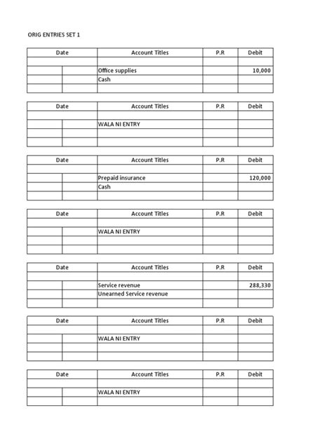 Untitled Pdf Debits And Credits Expense