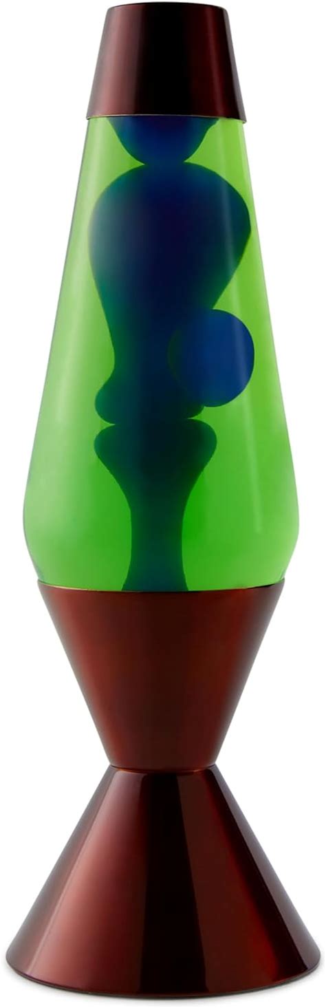 Spencer Ts Red Green And Blue Lava Lamp 16 3 Inch Red Base Green Liquid Blue Wax