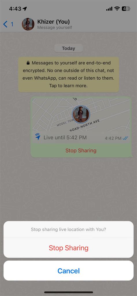 How To Share Your Live Location On Whatsapp