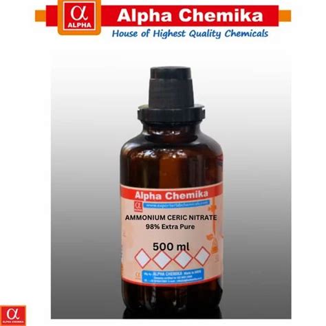 Powder AMMONIUM CERIC NITRATE 98 Extra Pure For Laboratory At 5324