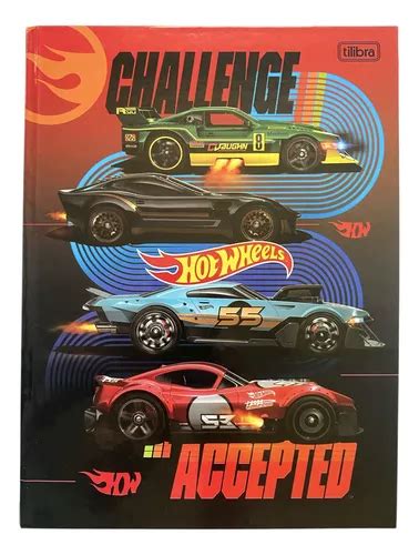 Caderno Brochura Tilibra Hot Wheels Capa Dura Folhas Mercadolivre