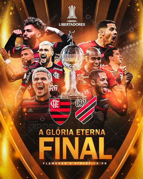 Flyer A Gl Ria Eterna Final Futebol Social Media Psd Edit Vel Zip