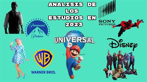 Análisis de los estudios en 2023 Universal lidera el año pero Disney