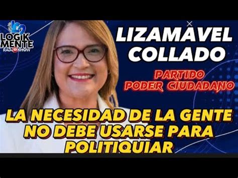 CONVERSATORIO ESPECIAL CON LA PRESIDENTA DEL PARTIDO PODER CIUDADANO