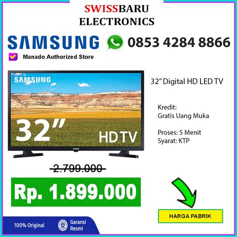 Samsung LED Digital TV 32 32T4003 Swiss Baru Electronics Toko