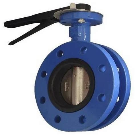 Inch Double Flanged Butterfly Valve At Rs Butterfly Valve