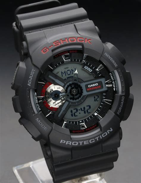 Zegarek męski CASIO G Shock G SHOCK GA 110 1AER zegarki diament pl