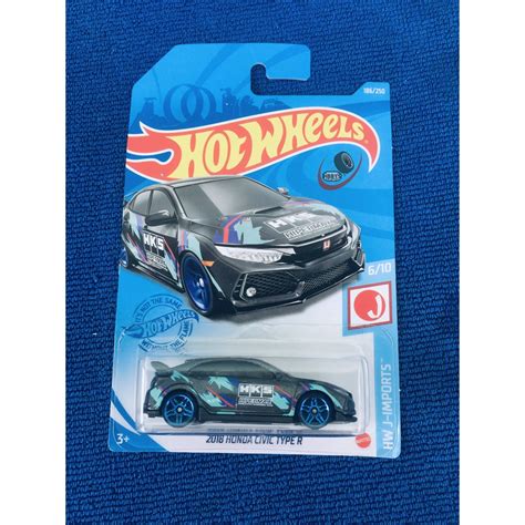 Jual Hot Wheels Honda Civic Type R Hks Shopee Indonesia