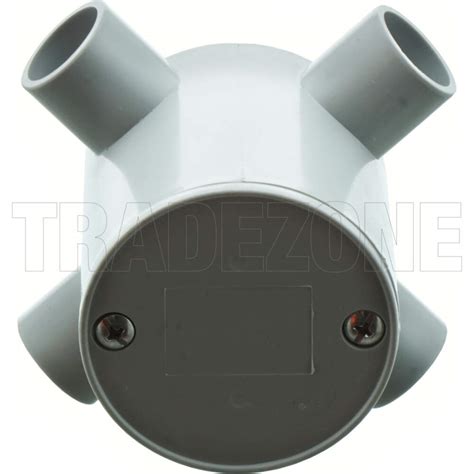 Gts 20mm 4 Way Deep Round Junction Box Jbd420c Conduit Junction