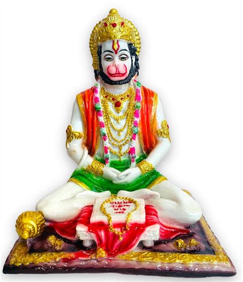 Buy Meditating Hanuman Ji Sculpture Sitting Hanuman Ji Murti