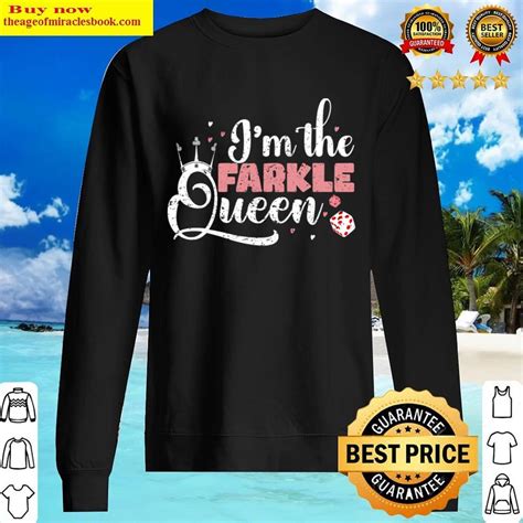 Funny I'm The Farkle Queen A Farkle Game Lover Farkle Player Shirt