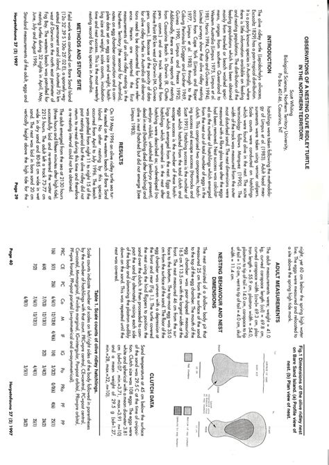 (PDF) Observations of a nesting olive ridley turtle in the Northern ...