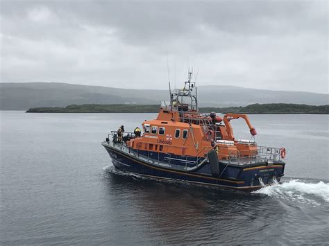 First Launch Of 2022 For Tobermory Rnli Rnli