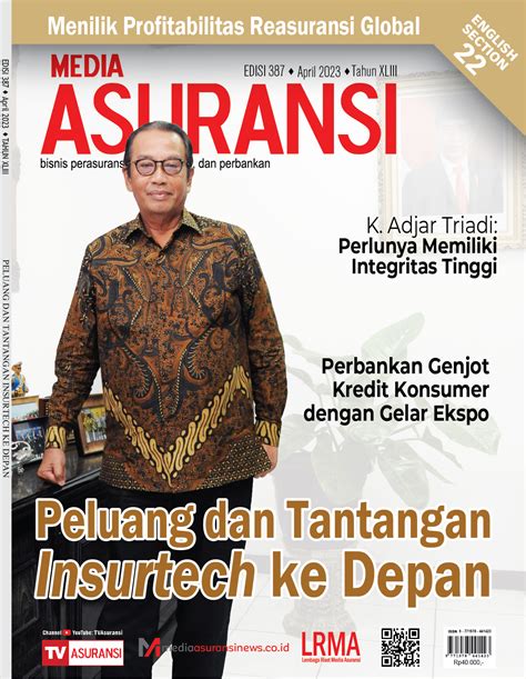 Majalah Media Asuransi Edisi April Media Asuransi News Media