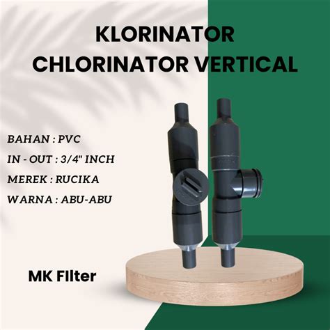 Jual Klorinator Vertical Tabung Kaporit Chlorine Inch Shopee