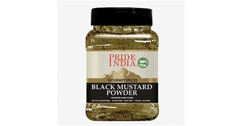 Pride Of India Black Mustard Seed Ground Perfect