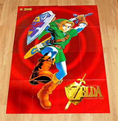 The Legend Of Zelda Ocarina Of Time Poster