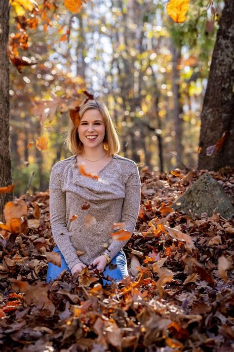A Lovely Blonde Model Poses Outdoor While Enjoying The Fall Weather Stock Image Image Of