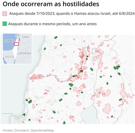 Paralelos Guerra Em Gaza Os Dez Meses De Conflito Latente Entre