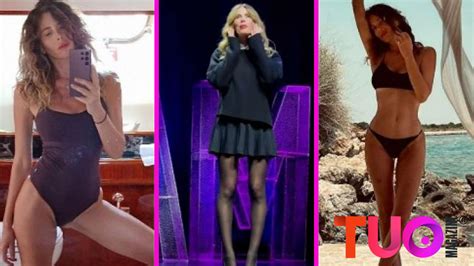 Alessia Marcuzzi Mostra Le Gambe Storte I Difetti Ci Rendono Uniche