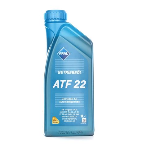 154EC0 ARAL ATF 22 Automatikgetriebeöl ATF II, 1l, Rot | AUTODOC Preis ...